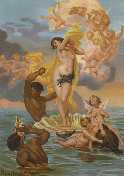 La nascita di Afrodite da Spanish School